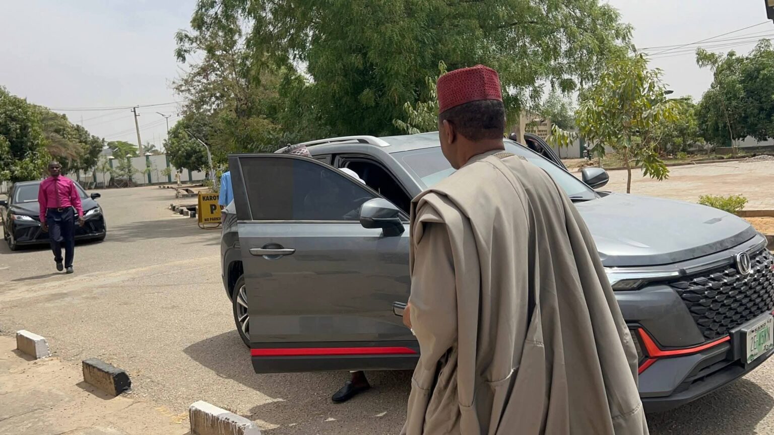 Sagagi Returns Official Vehicle After Exit from Kano Cabinet FB IMG 1774539261038