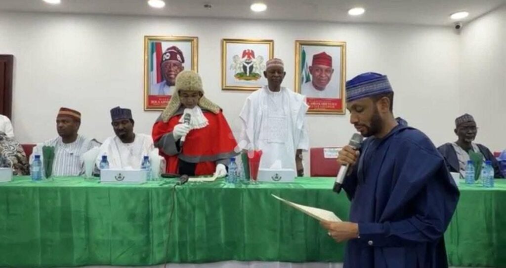 Kano Powerbrokers Converge as Yusuf Swears in Garo FB IMG 1777986225686