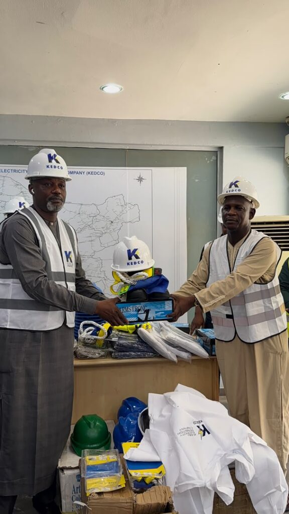 KEDCO MD Declares Safety Top Priority, Rolls Out PPE for Frontline Staff IMG 20260721 WA0191